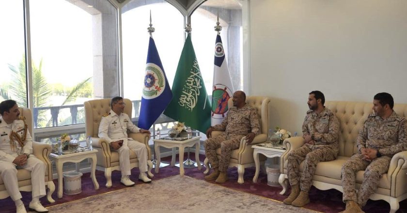 PNS Babar, the first Muljam warship of Pakistan Navy, visited the port of Jeddah, Saudi Arabia