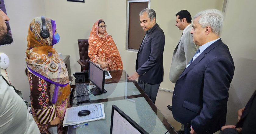 Federal Interior Minister Mohsin Naqvi Visits Headquarters of National Cyber Crimes Investigation Agency (NCCIA)