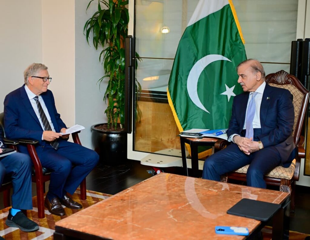 Prime Minister Held a Bilateral Meeting with Mr. Bill Gates, Chair of Gates Foundation on the sidelines of 80th session of UNGA