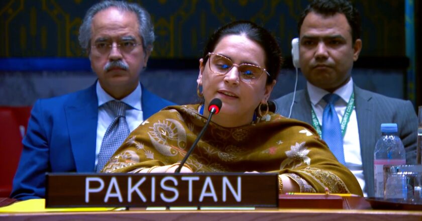 Pakistan Calls for Inclusion of Kashmiri and Palestinian Women in Global Peace and Security Agenda