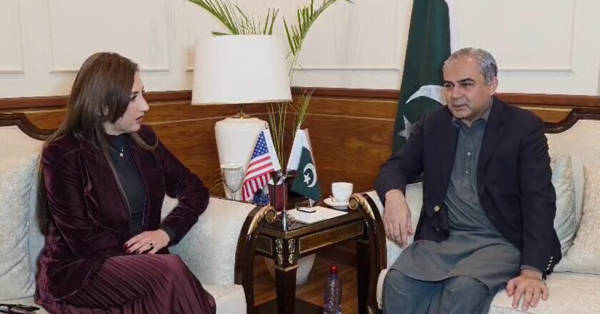 U.S. Chargé d’Affaires Calls on Interior Minister Mohsin Naqvi; Condemns Islamabad Blast