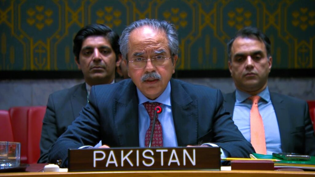 At UNSC, Pakistan Denounces Unilateral Suspension of Indus Waters Treaty, Calls for Strengthening Environmental Security